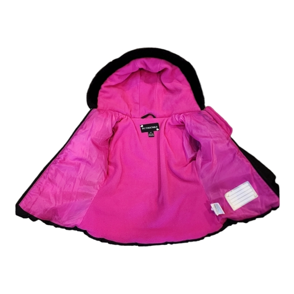 NEW Girls Rothschild Black Peplum Puffer Coat Size: 4T - Picture 8 of 10